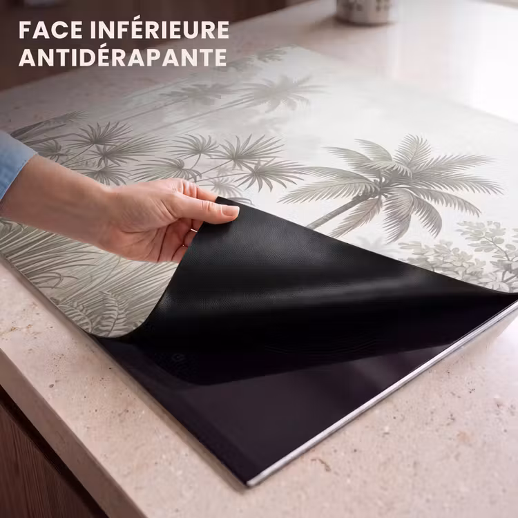 Protection plaque induction - Jungle - Palmiers - Nature — 7