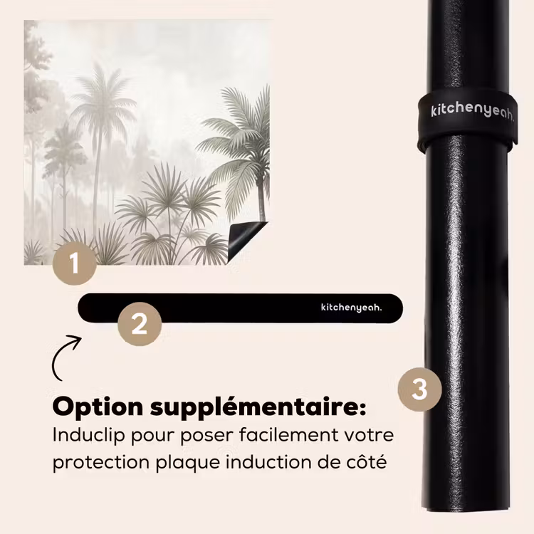 Protection plaque induction - Jungle - Palmiers - Nature — 8