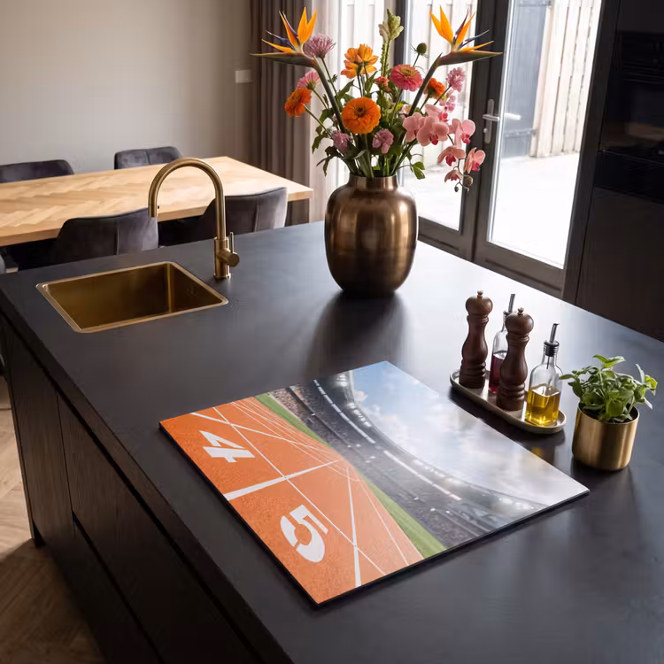 Protection plaque induction - Sintelbaan - Stade - Sports -Orange — 2