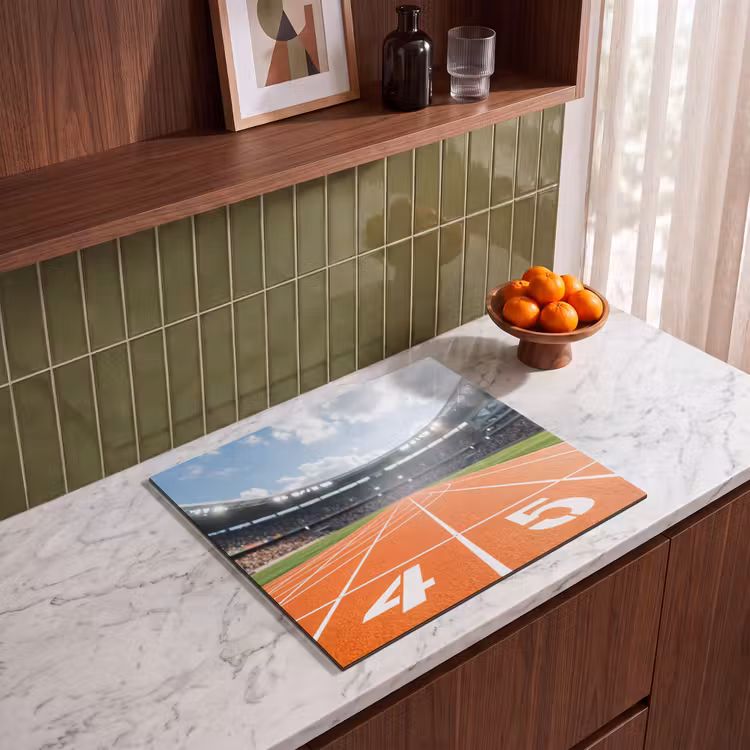 Protection plaque induction - Sintelbaan - Stade - Sports -Orange — 4