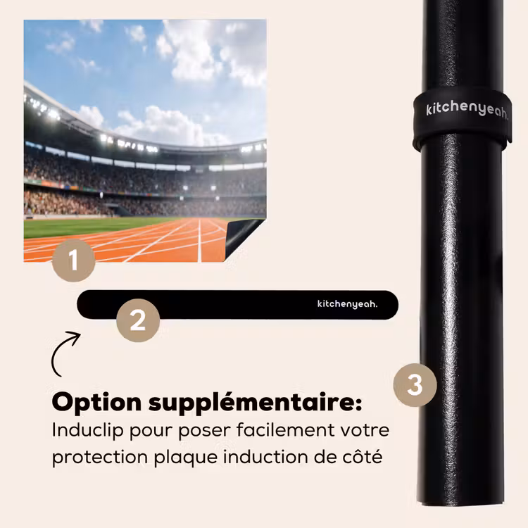 Protection plaque induction - Sintelbaan - Stade - Sports -Orange — 8