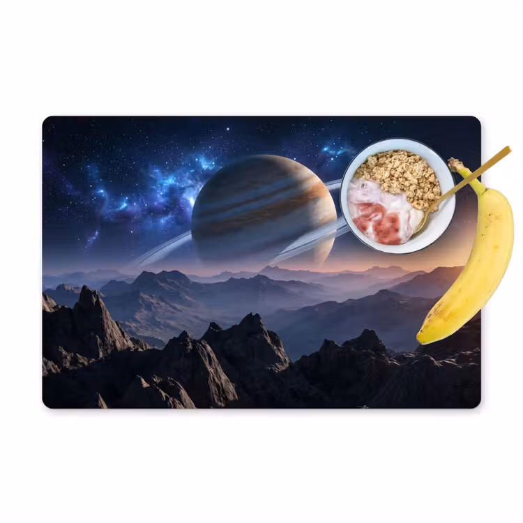 Set de table – 6 pièces - Fantaisie - Cosmos - Paysage — 1