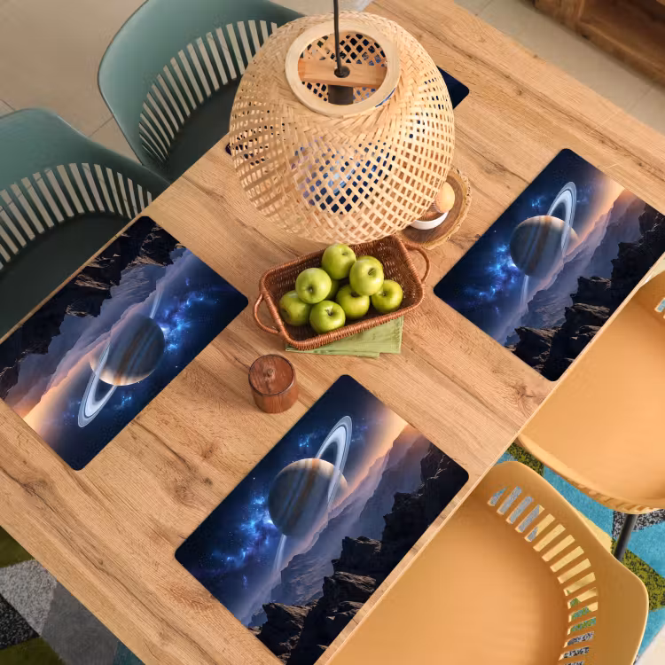 Set de table – 6 pièces - Fantaisie - Cosmos - Paysage — 3