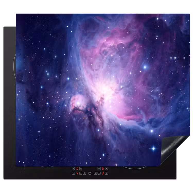 Protection plaque induction - Espace - Étoiles - Colorées — 1