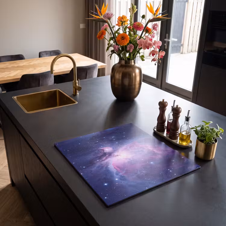 Protection plaque induction - Espace - Étoiles - Colorées — 2