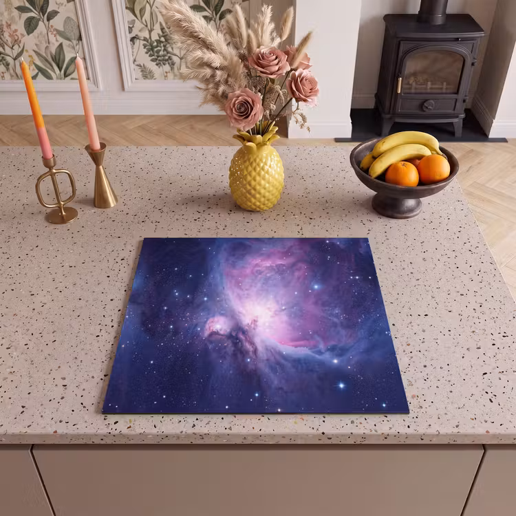 Protection plaque induction - Espace - Étoiles - Colorées — 3