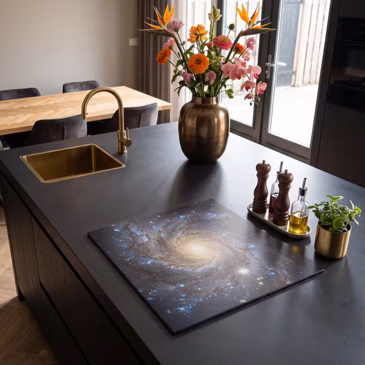 Protection plaque induction - Cosmos - Galaxie - Obscurité — 2