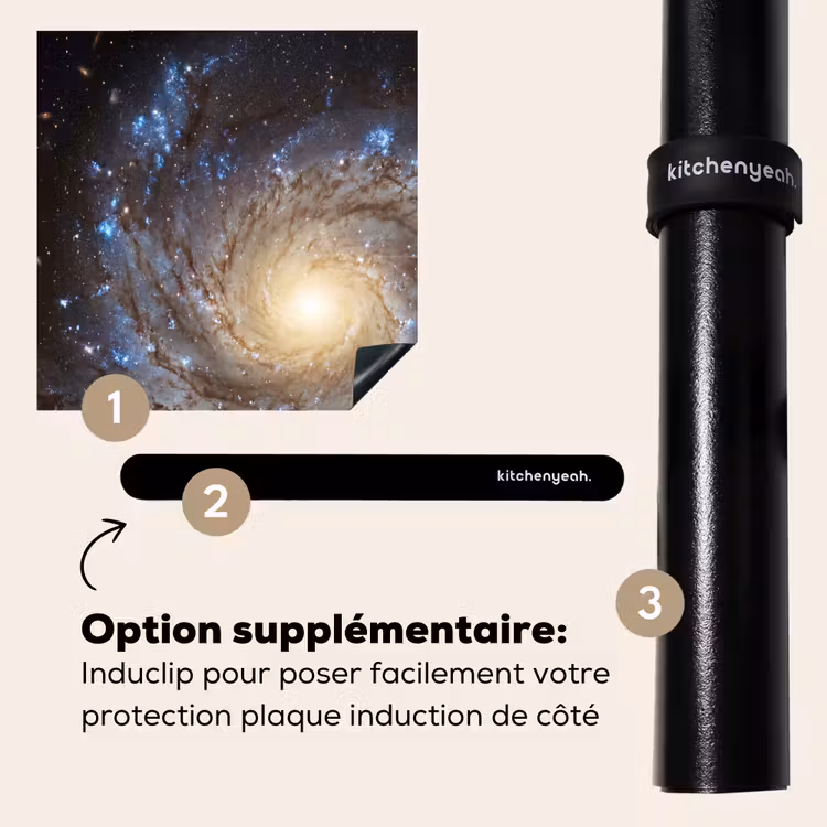 Protection plaque induction - Cosmos - Galaxie - Obscurité — 8