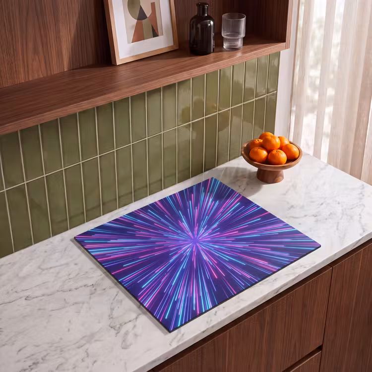 Protection plaque induction - Dynamique - Espace - Coloré — 4