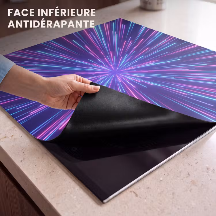 Protection plaque induction - Dynamique - Espace - Coloré — 7