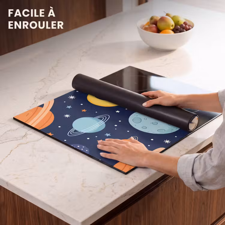 Protection plaque induction - Espace - Planètes - Colorées — 6