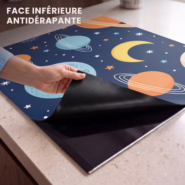Protection plaque induction - Espace - Planètes - Colorées — 7