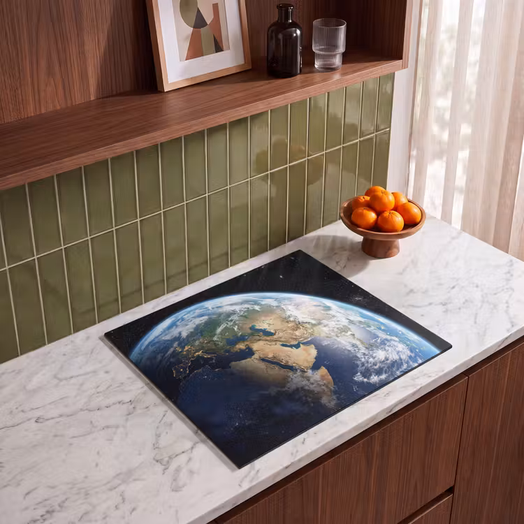 Protection plaque induction - Terre - Espace - Bleu - Vert — 4