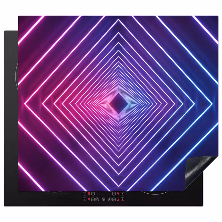 Protection plaque induction - Trois dimensions - Tunnel - Espace — 1