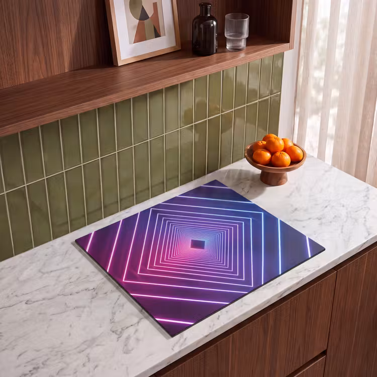 Protection plaque induction - Trois dimensions - Tunnel - Espace — 4