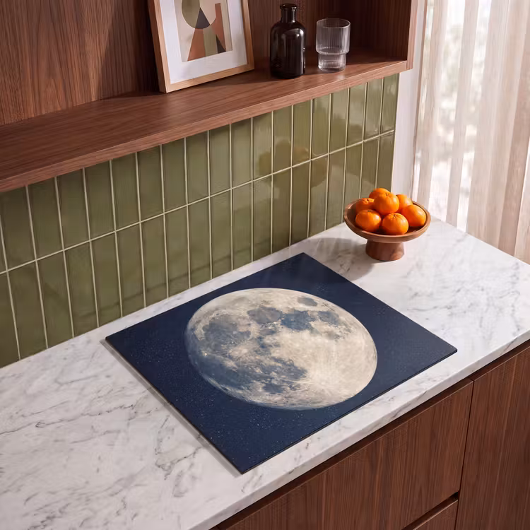 Protection plaque induction - Espace - Lune - Cosmos — 4