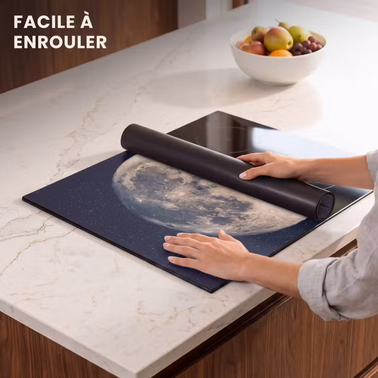 Protection plaque induction - Espace - Lune - Cosmos — 6