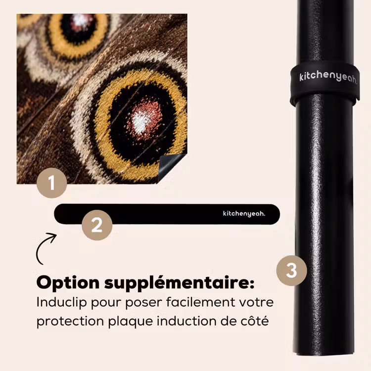 Protection plaque induction - Papillon - Aile - Abstrait — 8