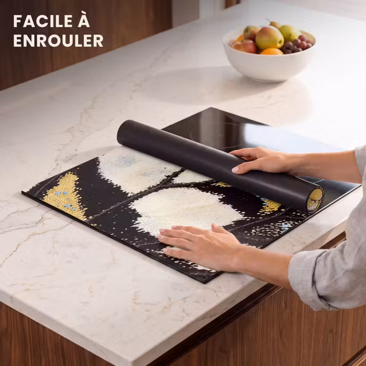 Protection plaque induction - Papillon - Aile - Jaune — 6