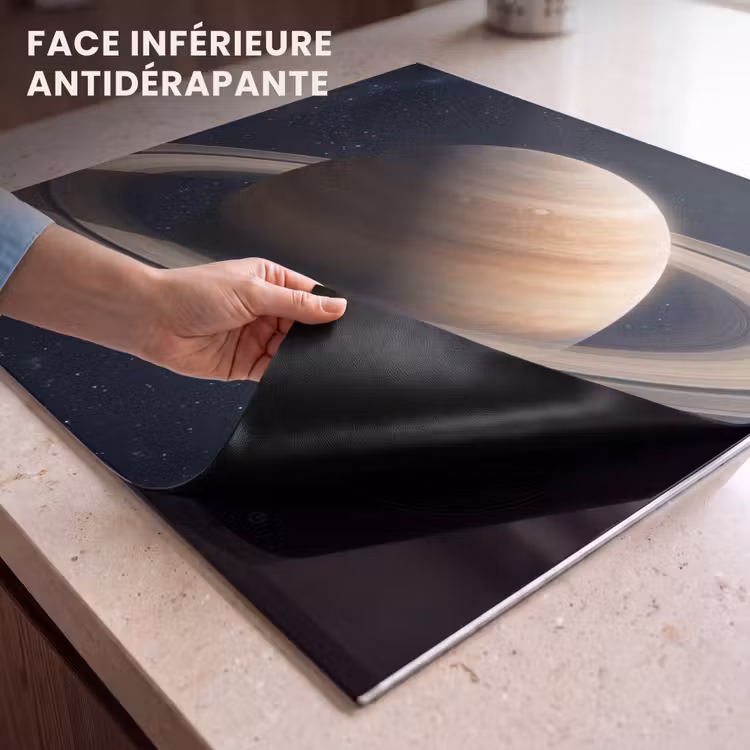 Protection plaque induction - Planètes - Saturne - Espace — 7