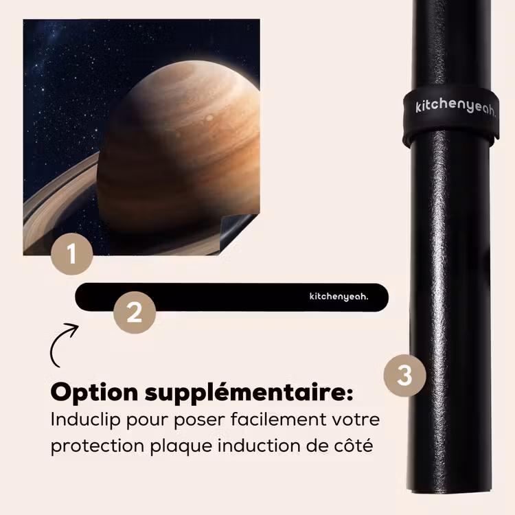 Protection plaque induction - Planètes - Saturne - Espace — 8
