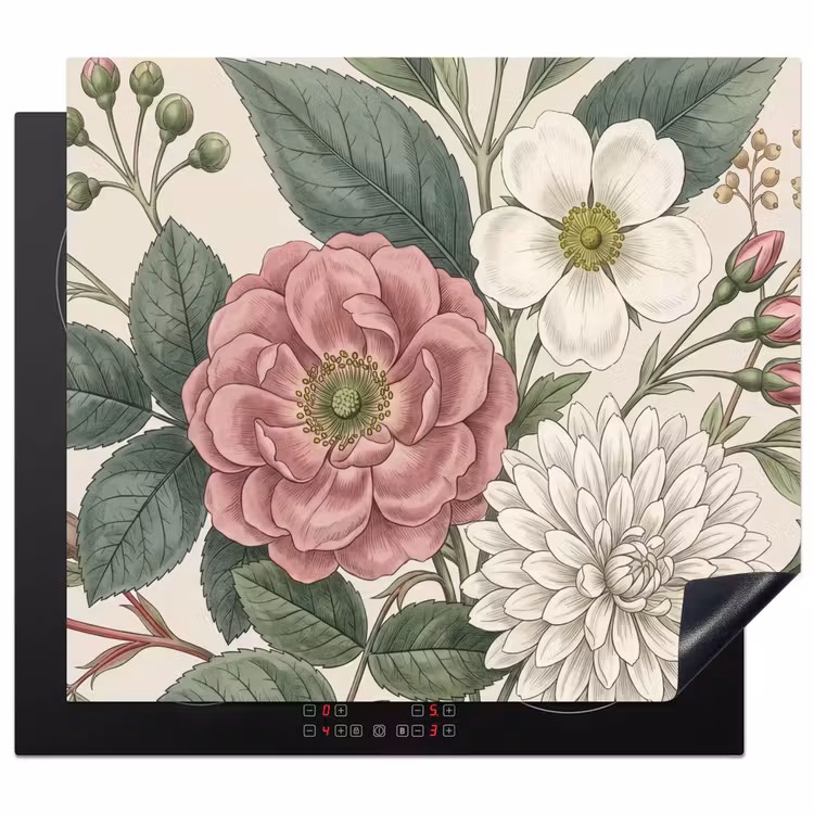 Protection plaque induction - Romantique - Design - Coloré — 1