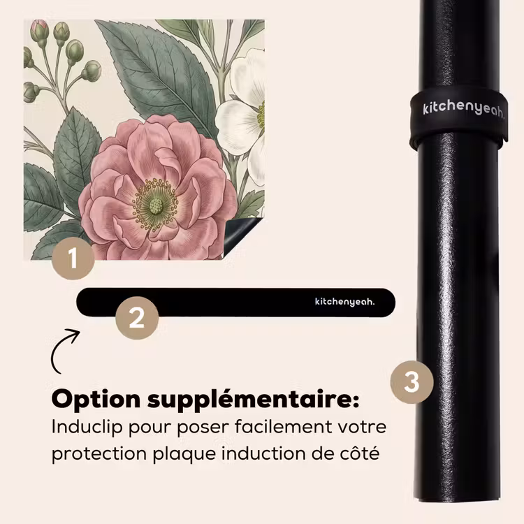 Protection plaque induction - Romantique - Design - Coloré — 8