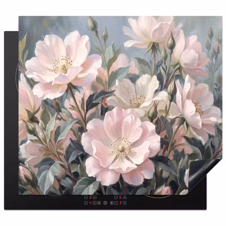 Protection plaque induction - Roses - Illustration - Rose — 1