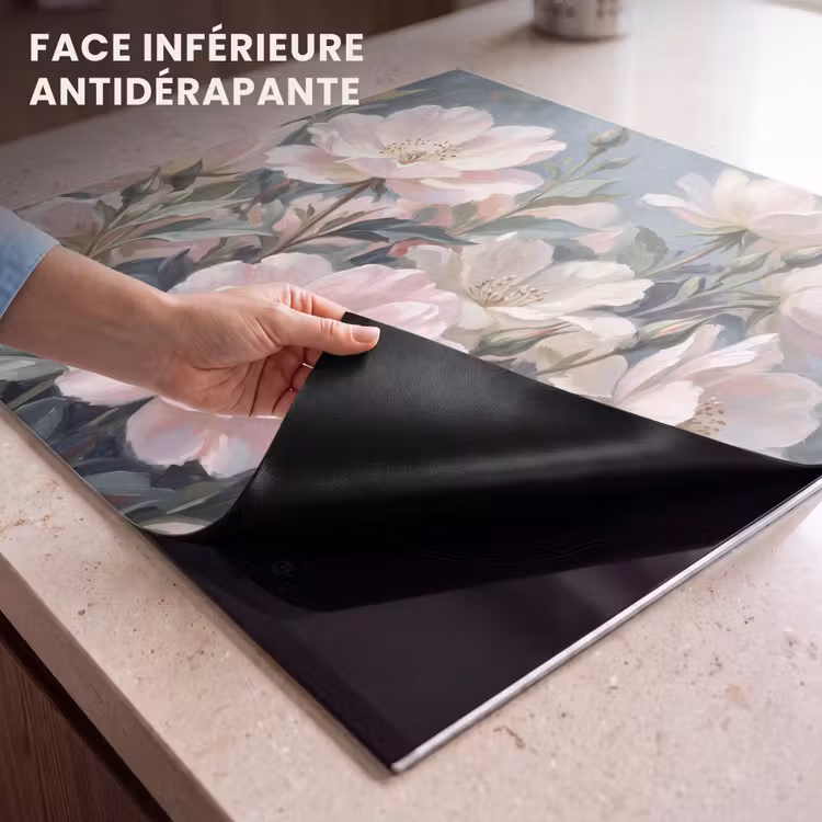 Protection plaque induction - Roses - Illustration - Rose — 7