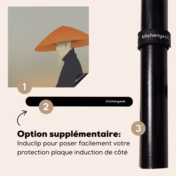 Protection plaque induction - Minimaliste - Silhouette - Orange — 8