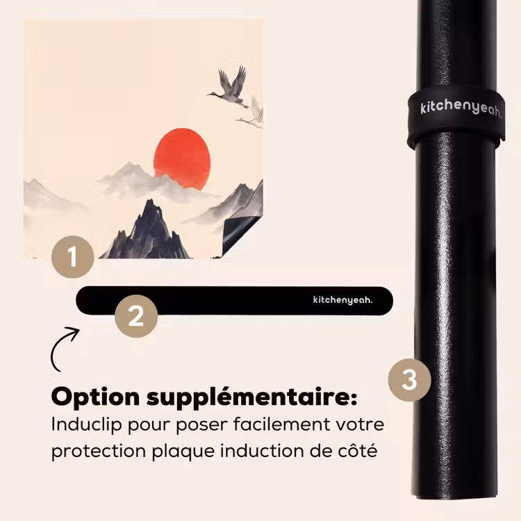 Protection plaque induction - Orientale - Grues - Paysage — 8