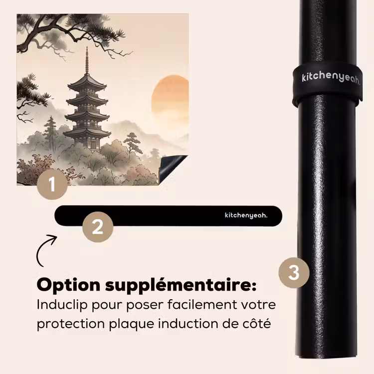 Protection plaque induction - Asie - Paysage - Coloré — 8