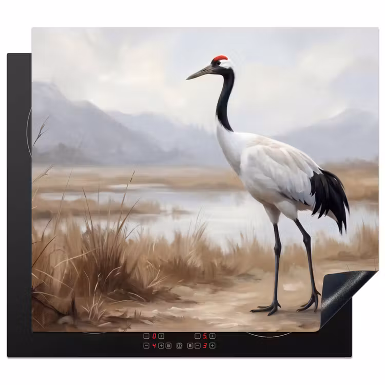 Protection plaque induction - Grue - Nature - Réaliste — 1