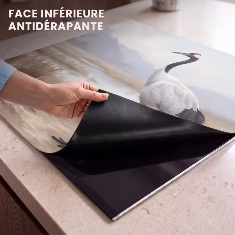 Protection plaque induction - Grue - Nature - Réaliste — 7