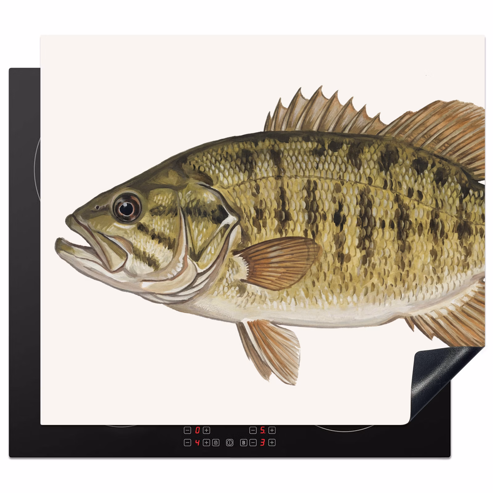 Protection plaque induction - Poisson - Nature - Vintage — 1