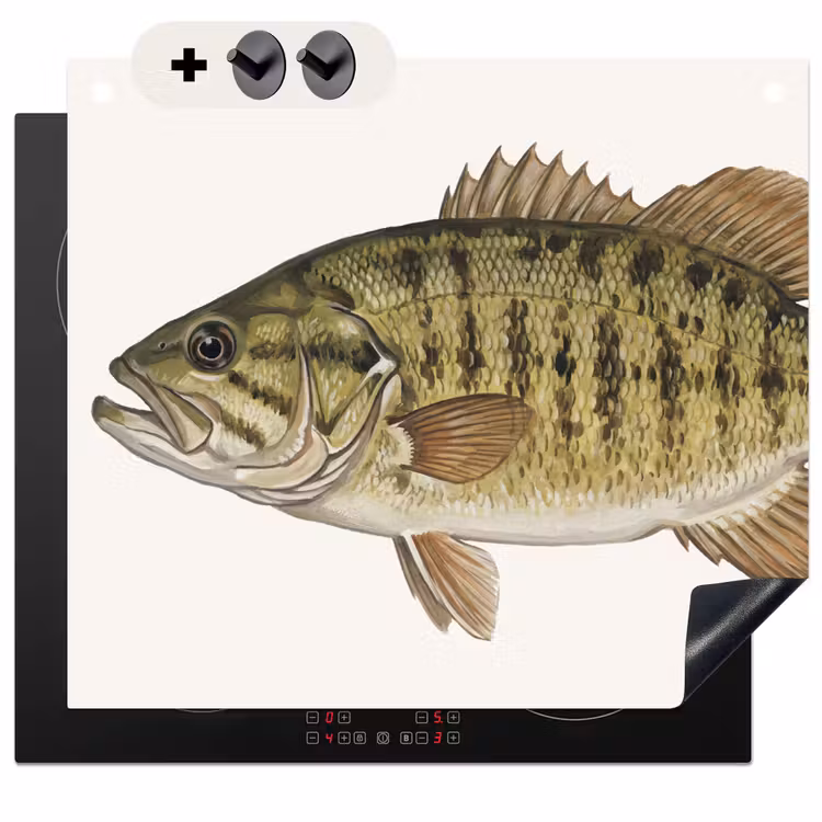 Protection à induction avec crochets - Poisson - Nature - Vintage — 3