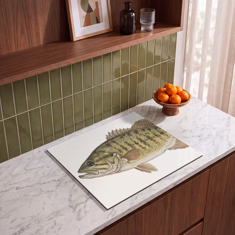 Protection plaque induction - Poisson - Nature - Vintage — 4