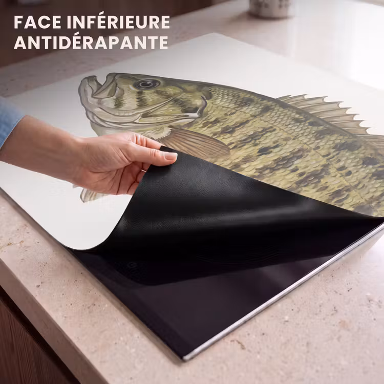 Protection plaque induction - Poisson - Nature - Vintage — 7