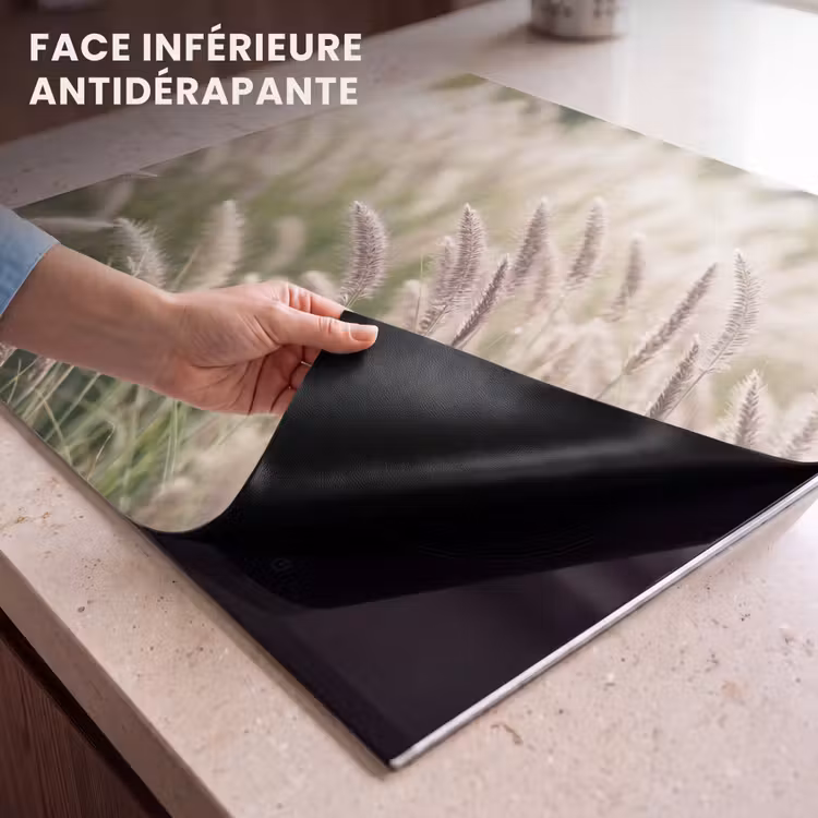 Protection plaque induction - Herbe - Gros plan - Vert — 7