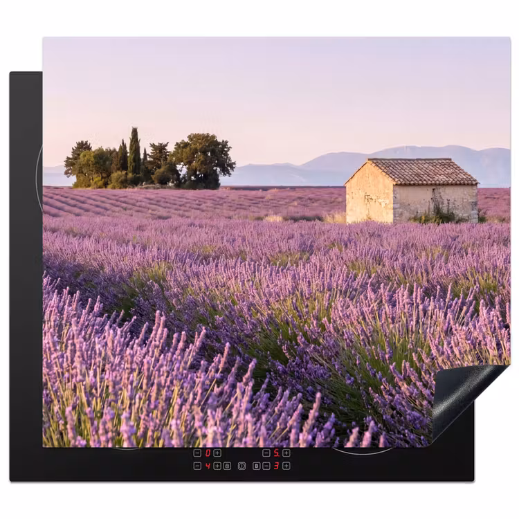 Protection plaque induction - Lavande - Paysage - Serein - Violet — 1