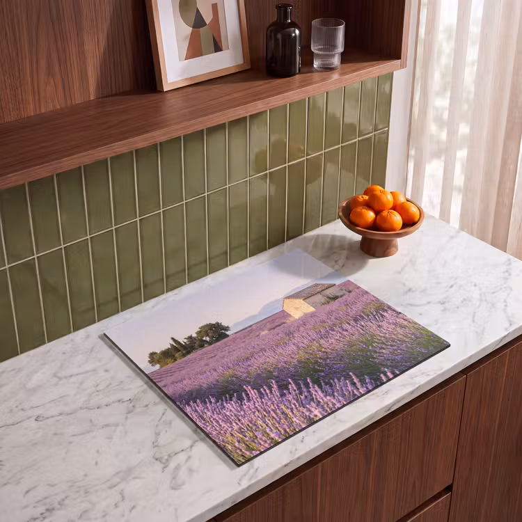 Protection plaque induction - Lavande - Paysage - Serein - Violet — 4