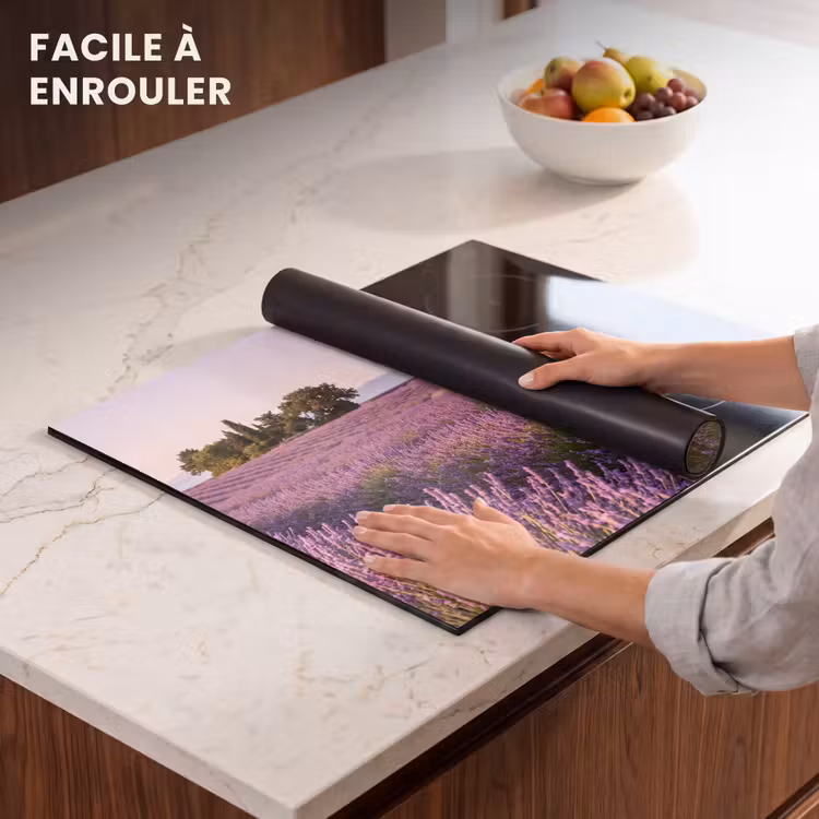 Protection plaque induction - Lavande - Paysage - Serein - Violet — 6