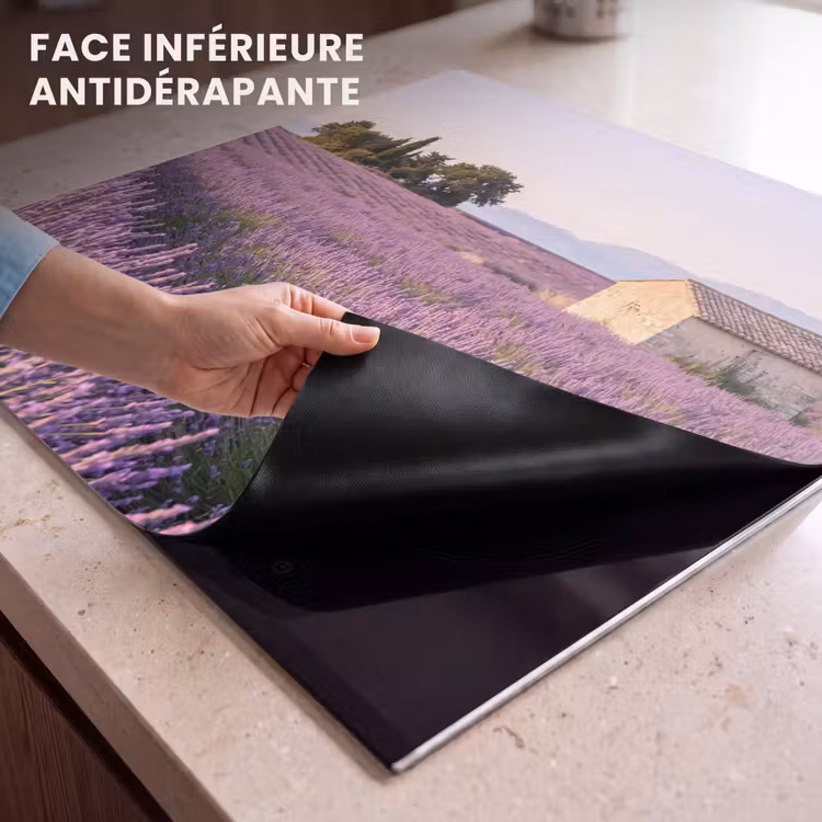 Protection plaque induction - Lavande - Paysage - Serein - Violet — 7