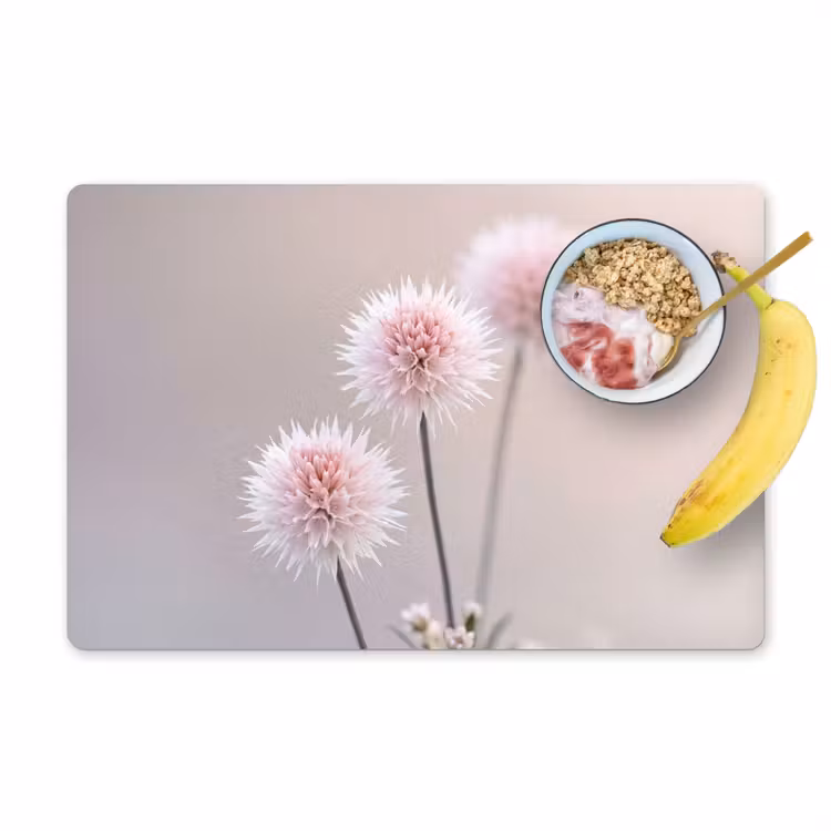 Set de table – 6 pièces - Fleurs - Bulbes - Rose — 1