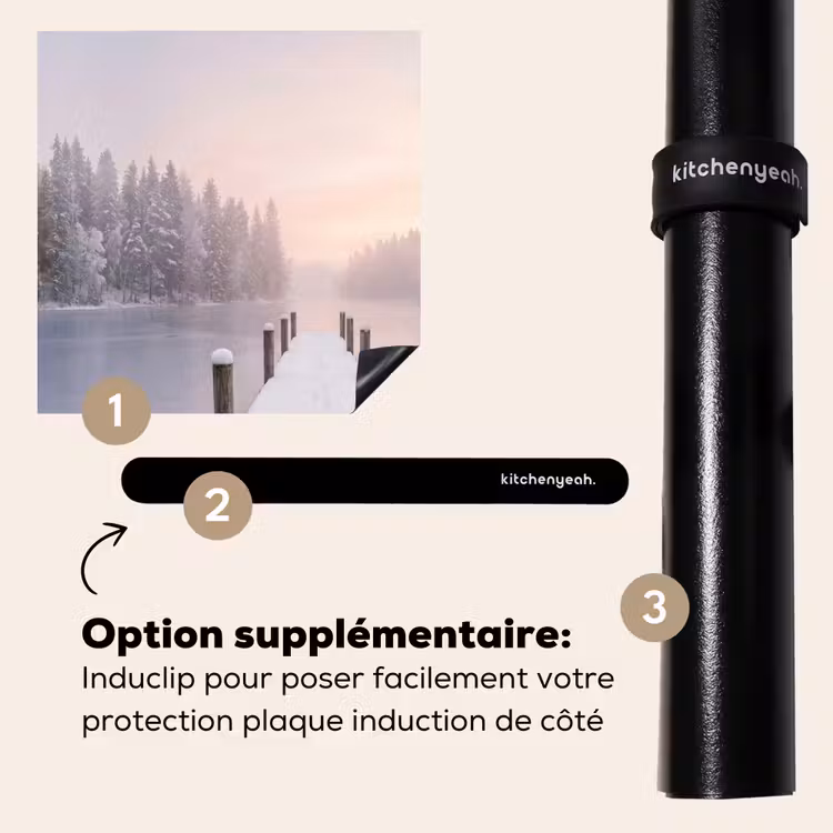 Protection plaque induction - Jetée - Lac - Brouillard - Hiver - Serein — 8