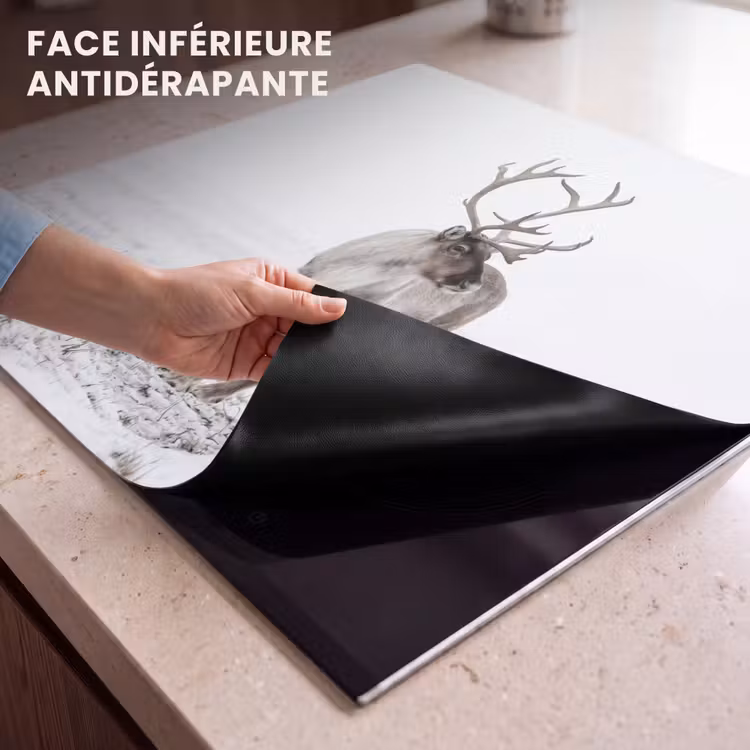 Protection plaque induction - Renne - Bois - Neige - Hiver — 7