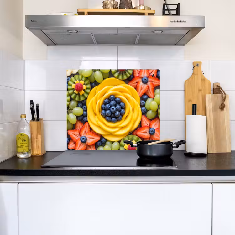 Protection à induction avec crochets - Fruits - Composition - Sain - Coloré - Alimentation — 1