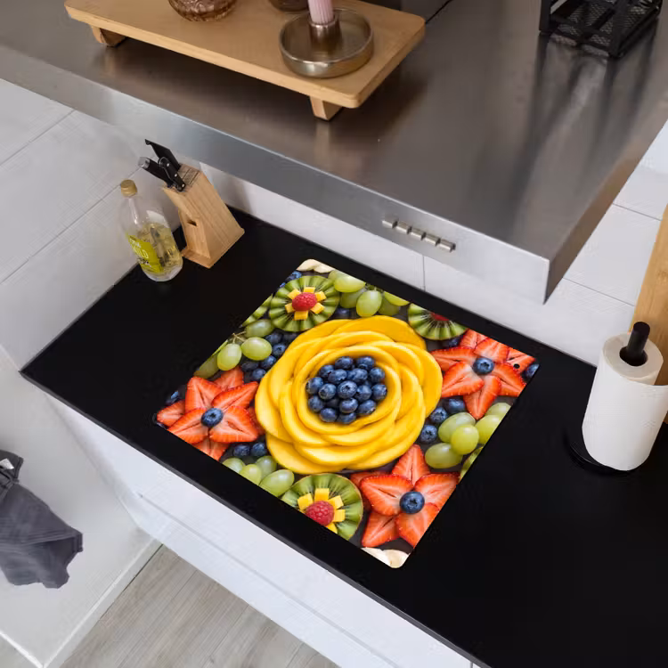 Protection à induction avec crochets - Fruits - Composition - Sain - Coloré - Alimentation — 2
