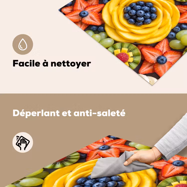Protection à induction avec crochets - Fruits - Composition - Sain - Coloré - Alimentation — 5