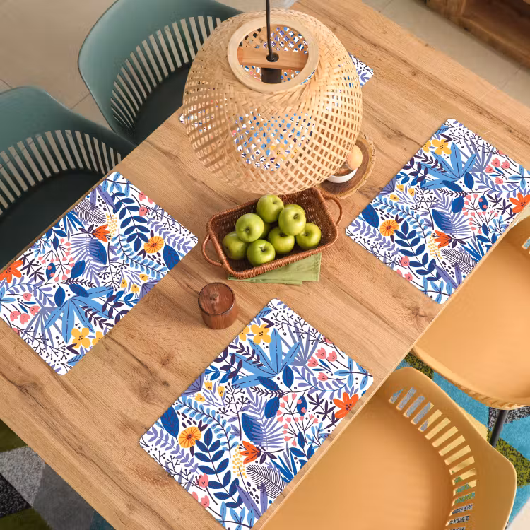 Sets de table en vinyle - Fleur d'hiver — 3
